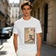 Olive t-shirt with firebender martial arts graphic print
