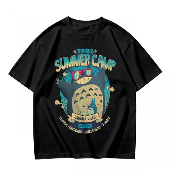 Totoro's Summer Camp Graphic T-Shirt