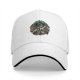 Black Baseball Cap With Anime Swordsman Graphic Print