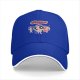 Black baseball cap with Powerpuff-style girl characters graphic
