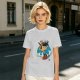 Olive T-Shirt with Pinocchio 'Oh Boy' Graphic Print