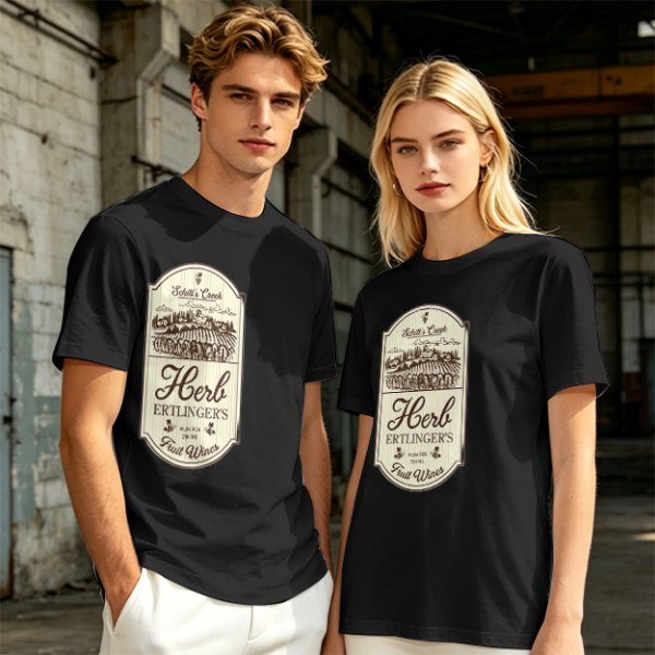 Herb Ertlinger's Fruit Wines Schitt's Creek Themed T-Shirt