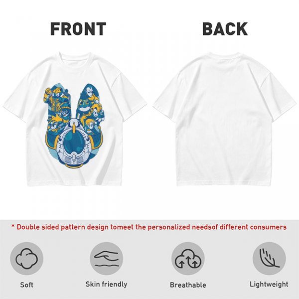 Chrono Trigger Characters and Pod Graphic Olive T-Shirt