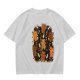 Olive T-Shirt With Cute Gingerbread Animal Christmas Print