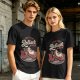 Olive graphic t-shirt with unicorn therapy and 'Even I Don't Believe In Myself' text