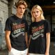 Olive T-Shirt With That's a Terrible Idea! Retro Graphic Print