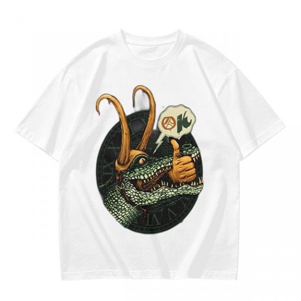 Alligator Loki Thumbs Up Graphic Tee