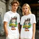 Forever Tired Coffee Mug Cartoon Character T-Shirt Design