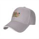 Black baseball cap with Playa de los Muertos beach club graphic