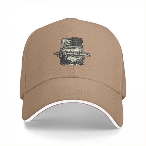 Black Baseball Cap With One Piece Roronoa Zoro Print