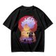 Anime Gear 5 Character Graphic T-Shirt With Sunset Scene