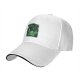 Black Baseball Cap With Anime Swordsman Green Graphic Print