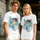 Spirited Away Chibi Haku and Chihiro Graphic T-Shirt