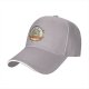 Black Baseball Cap With Totoro Floral Branch Art Print