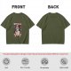Olive Graphic Tee With Morning Ritual Devil Dog Coffee Print