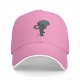 Black Baseball Cap With Alien Holding Drink Graphic