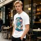 Olive T-Shirt Featuring Cute Studio Ghibli Character Mashup Art