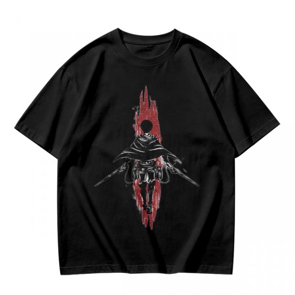 Attack on Titan Scout Regiment Silhouette Graphic T-Shirt