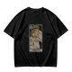 Olive Green T-Shirt With The Princess Tarot Card Style Anime Print