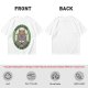 Olive green Totoro graphic t-shirt with plant a tree save the forest slogan