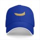 Black Baseball Cap With Banana Graphic Print