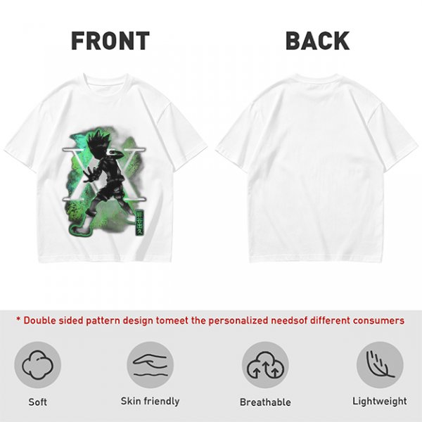 Hunter x Hunter Gon Silhouette Graphic Anime T-Shirt