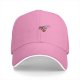 Black Baseball Cap With Detailed Pistol Graphic Design