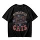 Introverted But Willing To Discuss Cats Graphic T-Shirt