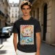 One Piece Going Merry Ship Stamp Graphic T-Shirt