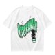 Olive Green Graphic T-Shirt with Wizomania Wizard Print