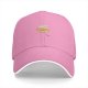 Black baseball cap with a detailed burger graphic design