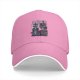 Black baseball cap with Papa's Pit BBQ graphic design