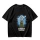 Olive T-Shirt with Fright Castle Skull Ghost Graphic