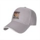 Black Baseball Cap With Capy Christmas Capybara Holiday Print