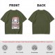 Spirited Away Character Eyes Graphic Olive T-Shirt