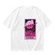 Olive T-Shirt With Tarot Card Style Goose Print HJÖNK
