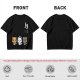 Olive T-Shirt With Cute Kitten Illustrations And Text Print