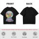 Olive T-Shirt With Cat Gumball Machine Artwork