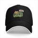 Black baseball cap with funny dumpster fire I'm a phoenix graphic