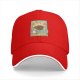 Black baseball cap with tarot card style coffee graphic