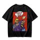 Olive T-shirt with He-Man slapping Skeletor comic print
