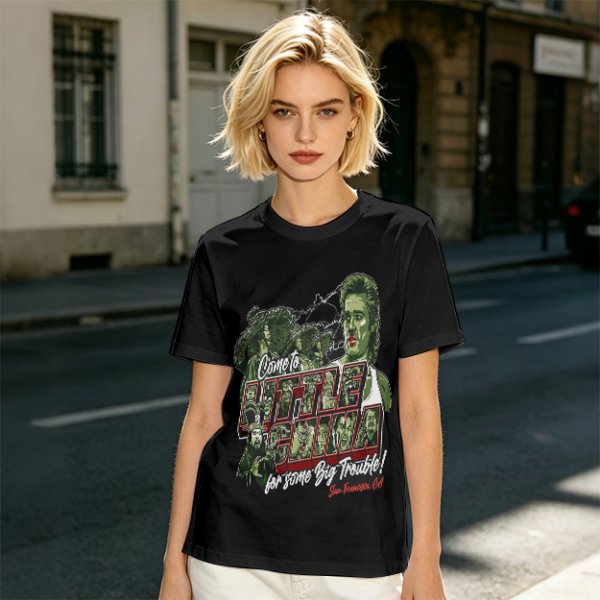 Little China Big Trouble Graphic Tee for Movie Fans