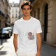 Olive Green T-Shirt With Cute Cartoon Pig Print