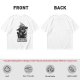 Olive T-Shirt with Black Cat Wizard 'Master of the Dork Arts' Print