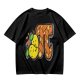 Olive green t-shirt with pear pi pie graphic design