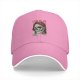 Black baseball cap with 'I Love My Job' grim reaper skull graphic