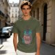 Olive T-Shirt With Cookie Monster Cookie Jar Graphic