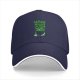 Black baseball cap with green 'What sorcery is this' cauldron graphic