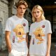 Anime Straw Hat Silhouette Graphic T-Shirt