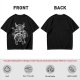 Olive T-Shirt with Sorcerer Mickey and Fantasia Villains Graphic